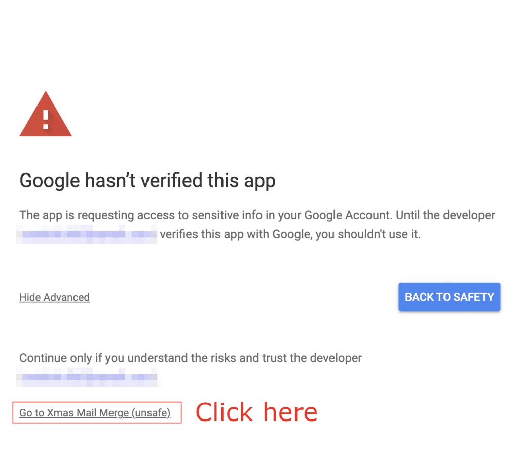 google apps script authen step3